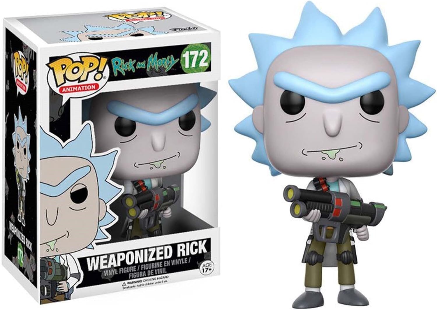 Foto 2 | Funko Pop! Adult Swim Rick And Morty Weaponized Rick #172