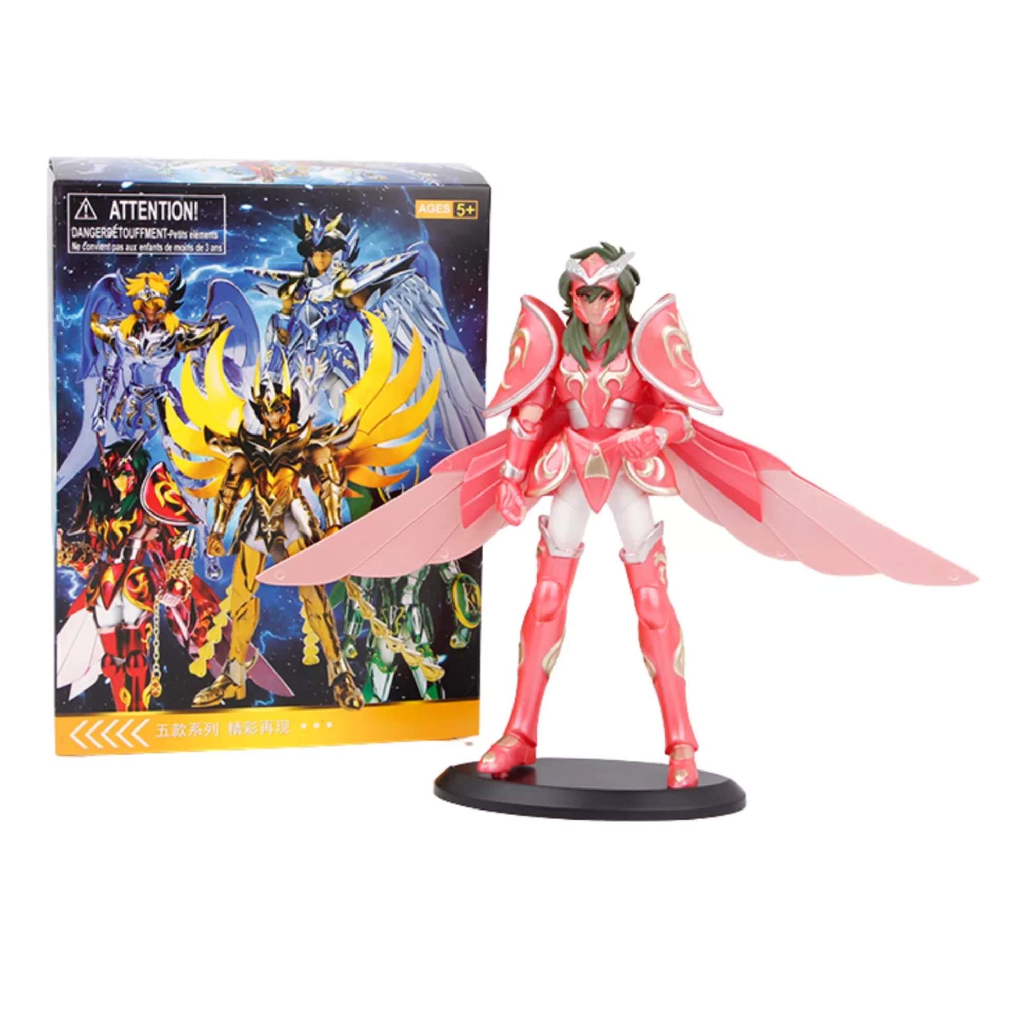 Figura de Caballero Del Zodiaco Mr. Gadgets Saint Seiya Armadura Divina Coleccionable