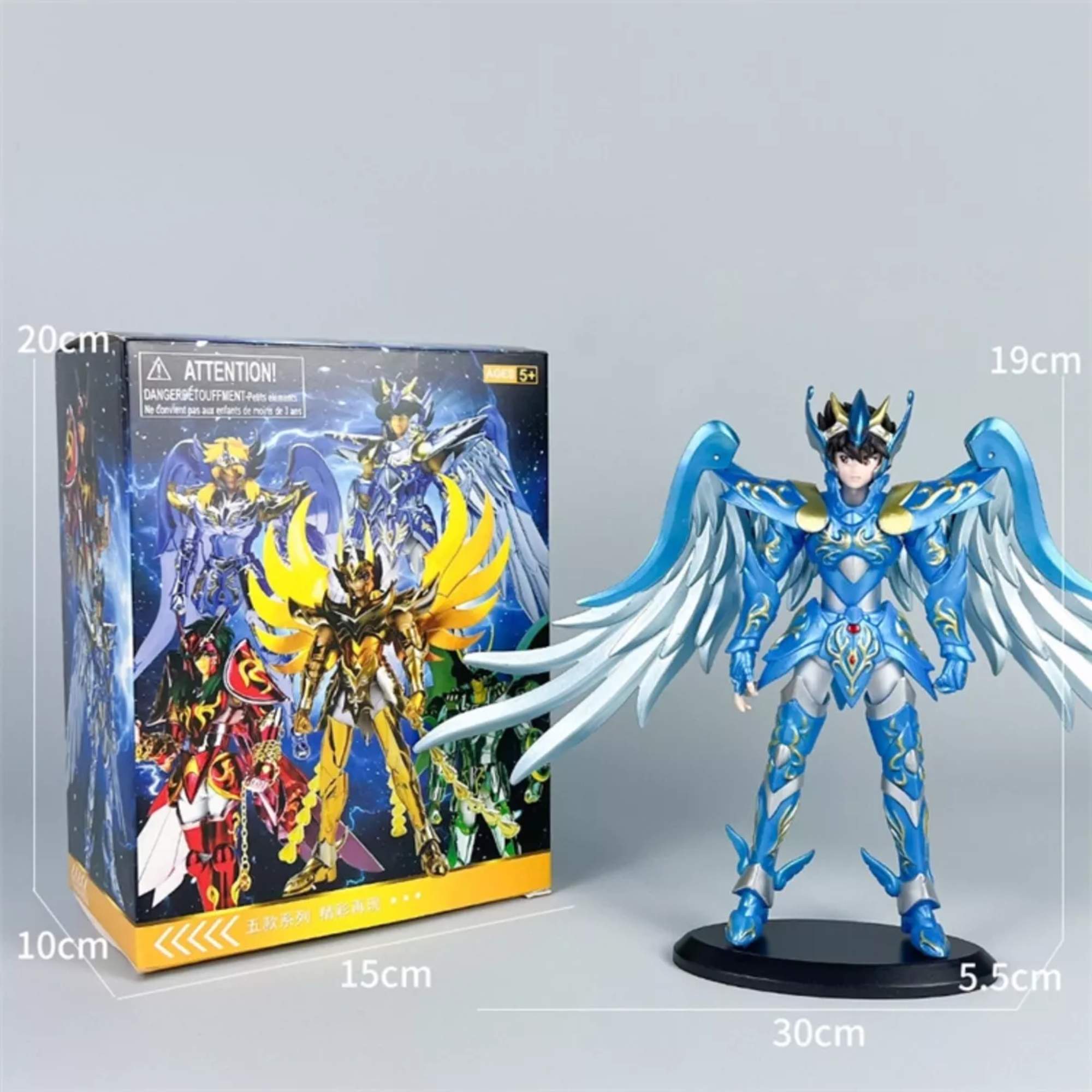 Foto 5 pulgar | Figuras Caballeros Del Zodiaco Mr. Gadgets Saint Seiya Armadura Divina Juguete Kouga De Pegaso