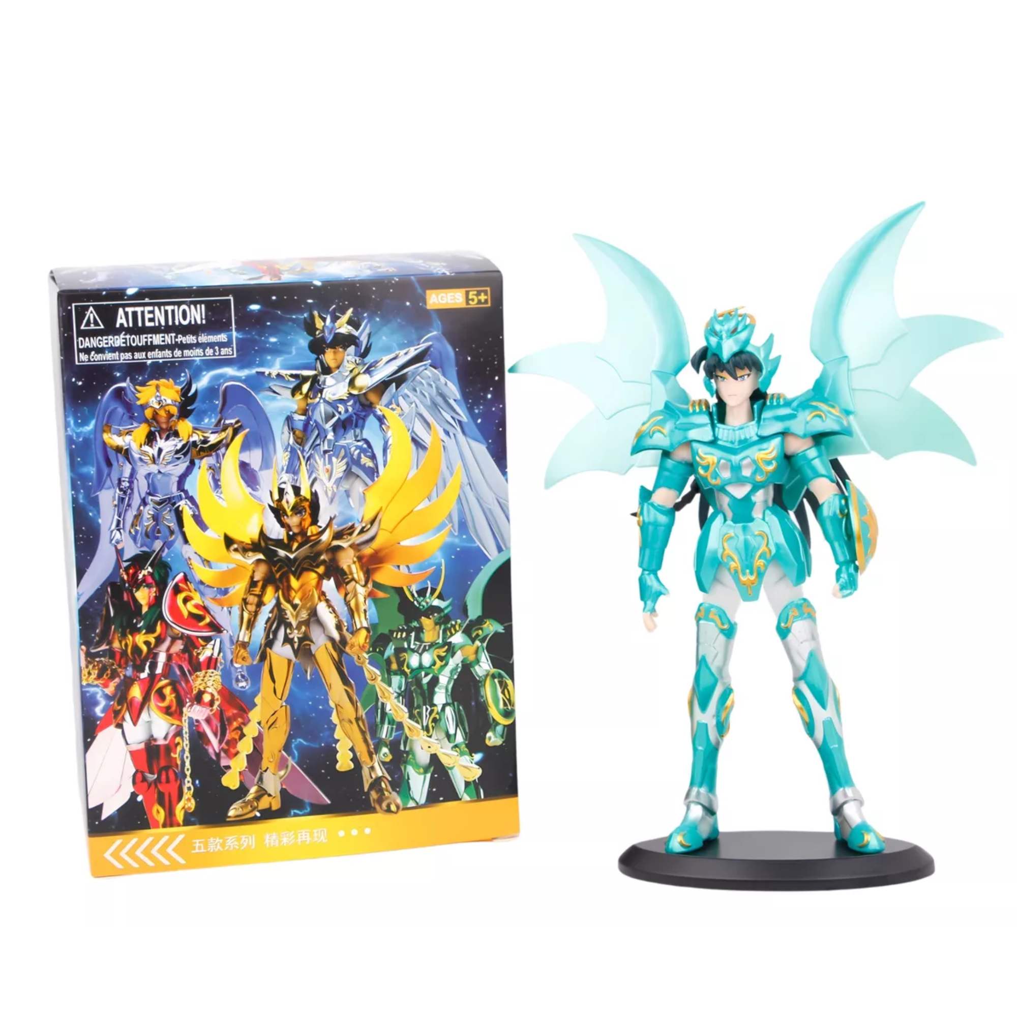 Figuras de Caballeros Del Zodiaco Mr. Gadgets Saint Seiya Armadura Divina Juguete Shiryu