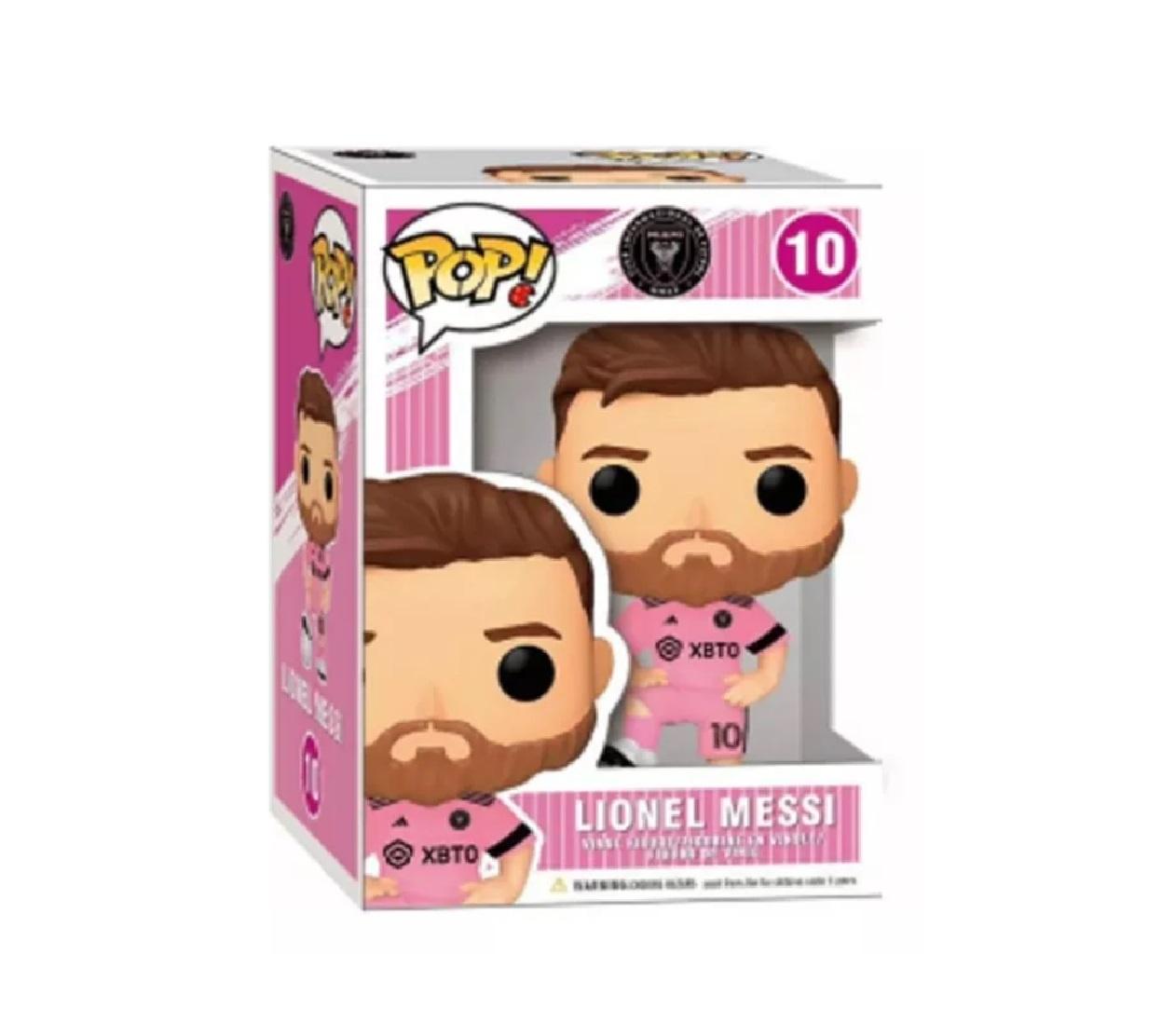 Foto 3 pulgar | Funko Pop Fútbol Lionel Messi Inter de Miami Playera Rosa
