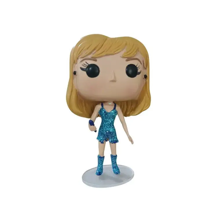 Figura de Taylor Swift The Eras Tour Atuendo Azul de 13 cm