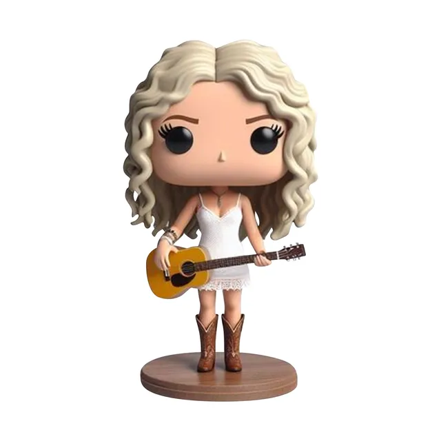 Foto 2 pulgar | Figura Taylor Swift con Guitarra de 13 cm