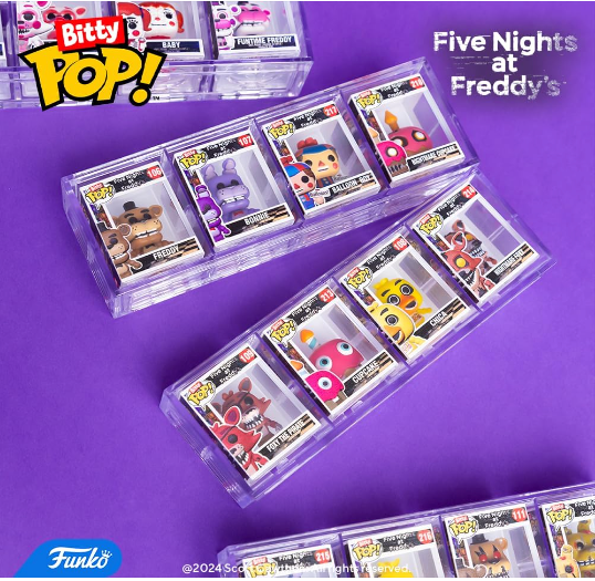 Foto 5 pulgar | Funko Bitty Pop!: Paquete De 4 Minijuguetes Coleccionables De Five Nights At Freddy's