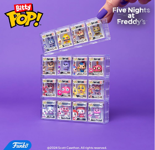 Foto 5 | Funko Bitty Pop!: Paquete De 4 Minijuguetes Coleccionables De Five Nights At Freddy's