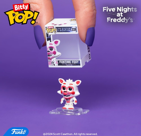 Foto 8 pulgar | Funko Bitty Pop!: Paquete De 4 Minijuguetes Coleccionables De Five Nights At Freddy's