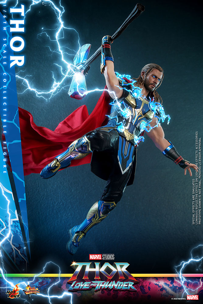 Foto 5 pulgar | Figura Hot Toys Escala 1:6 Thor Love And Thunder Thor