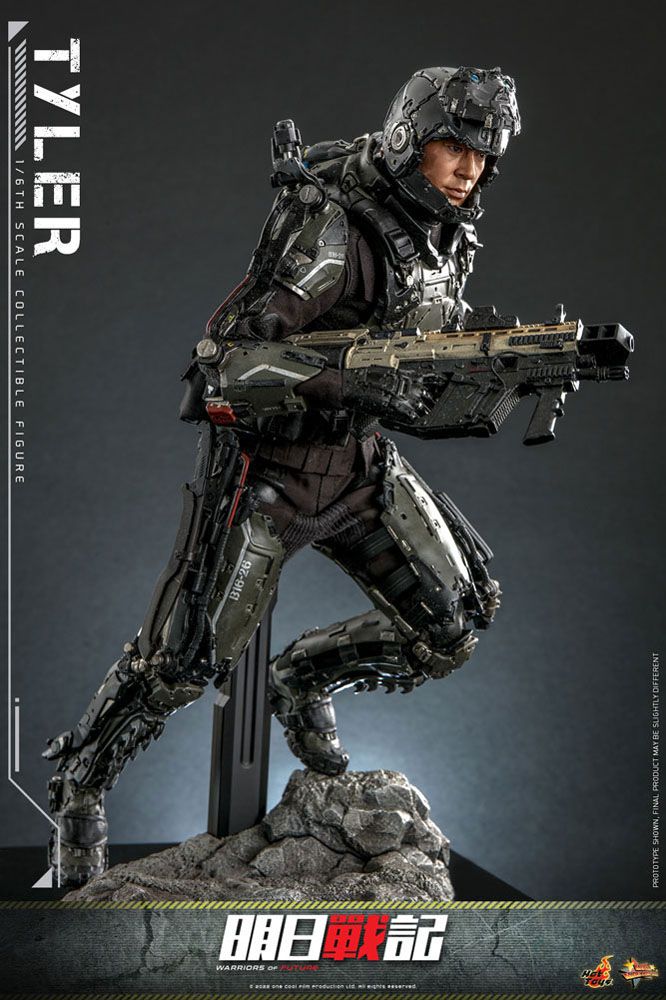 Foto 4 pulgar | Figura Hot Toys Escala 1:6 Warrior Of Future: Tyler