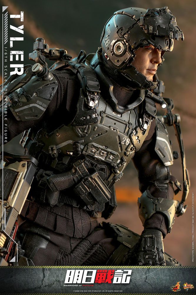 Foto 6 pulgar | Figura Hot Toys Escala 1:6 Warrior Of Future: Tyler