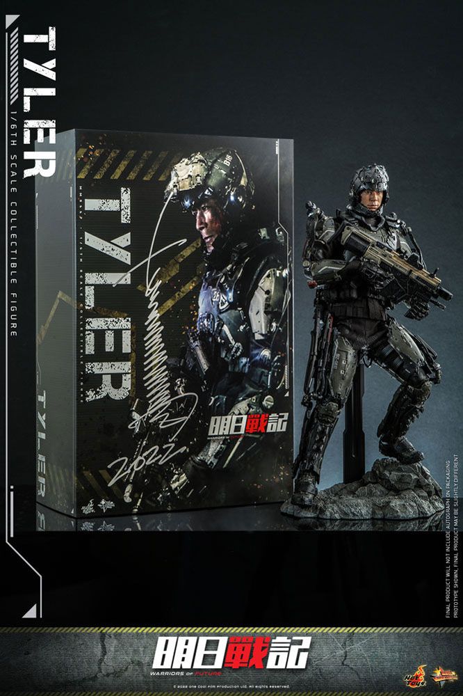 Foto 8 pulgar | Figura Hot Toys Escala 1:6 Warrior Of Future: Tyler