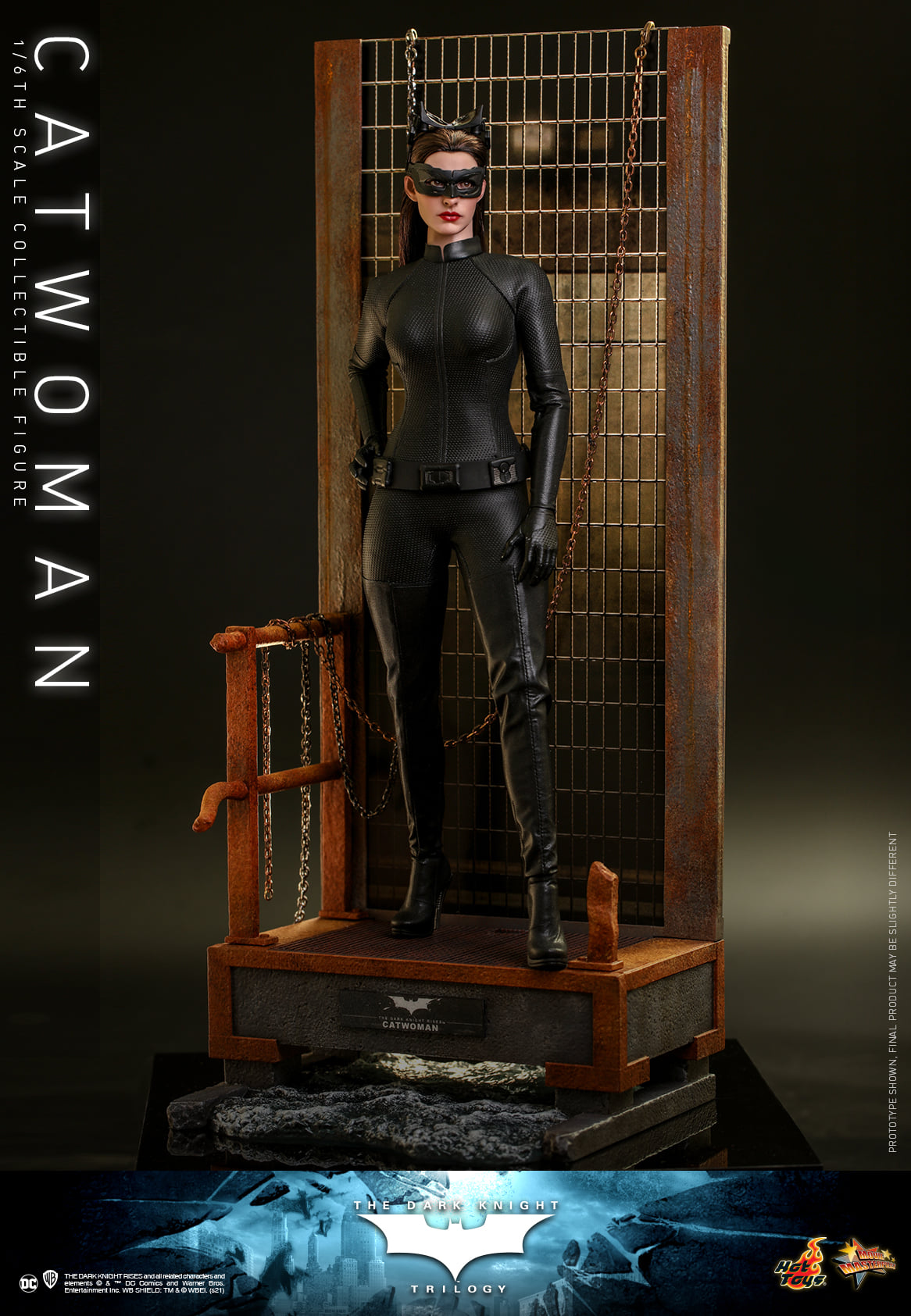 Foto 3 pulgar | Figura Hot Toys Escala 1:6 Batman The Dark Knight Trilogy: Catwoman