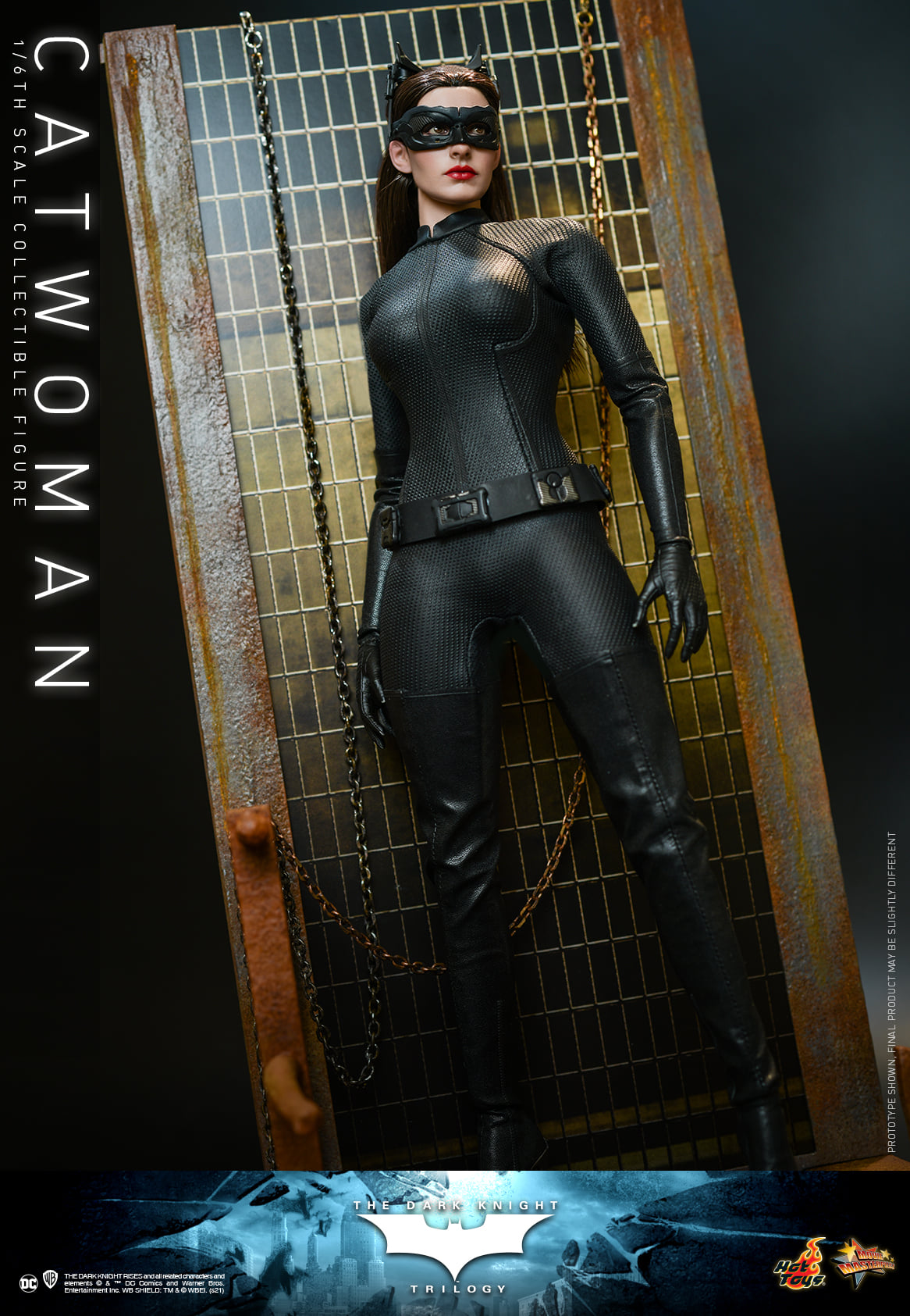 Foto 4 pulgar | Figura Hot Toys Escala 1:6 Batman The Dark Knight Trilogy: Catwoman