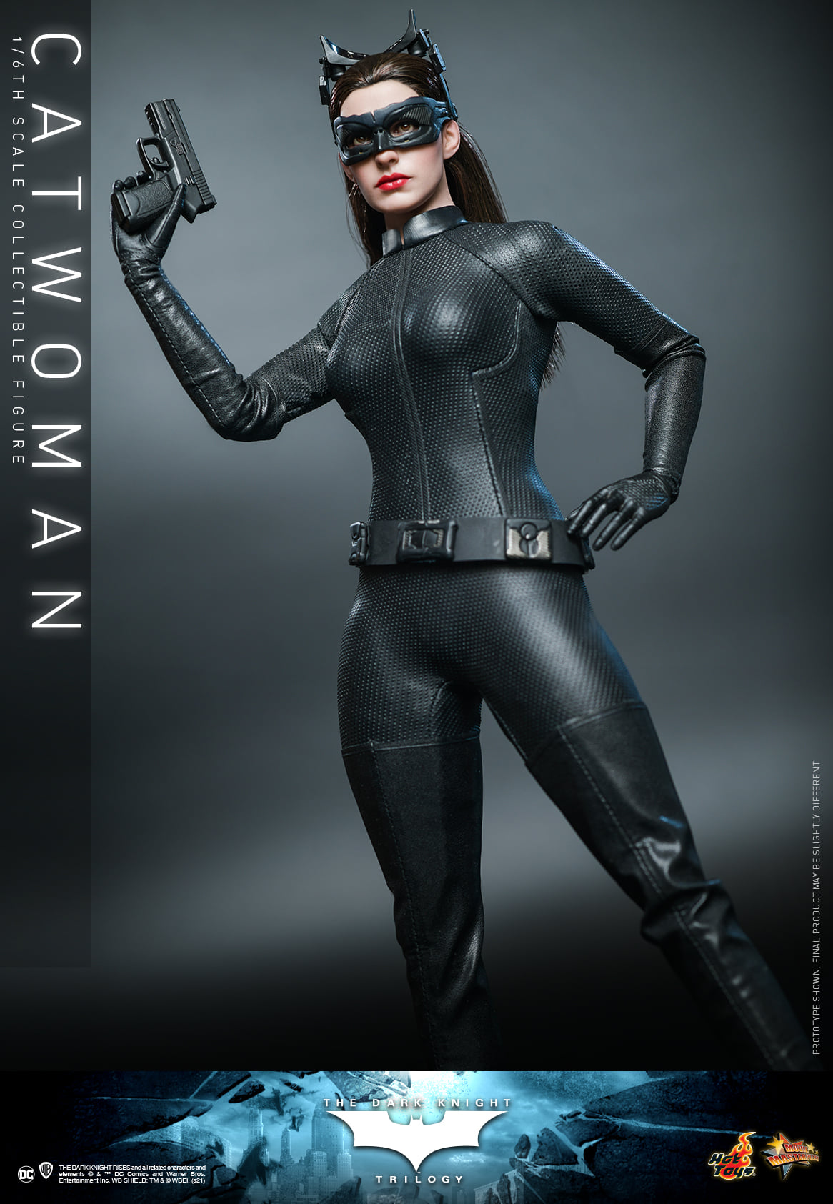 Foto 6 pulgar | Figura Hot Toys Escala 1:6 Batman The Dark Knight Trilogy: Catwoman