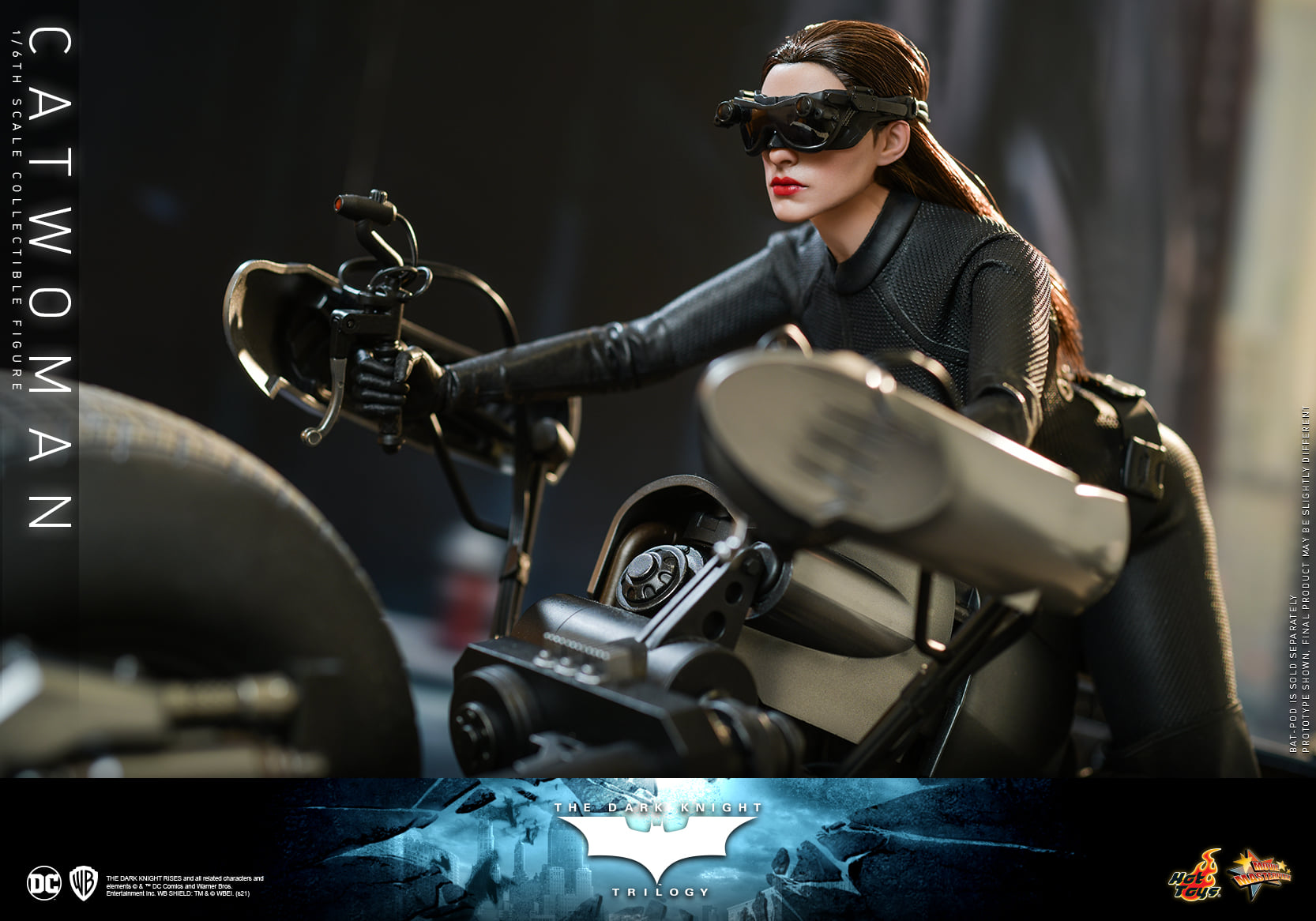 Foto 8 pulgar | Figura Hot Toys Escala 1:6 Batman The Dark Knight Trilogy: Catwoman