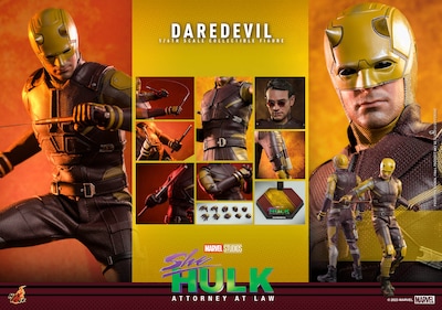 Foto 8 | Figura Hot Toys Escala 1:6 Marvel She-hulk: Attorney At Law: Daredevil