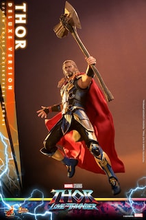 Foto 4 | Figura Hot Toys 1:6 De Escala Marvel Thor Love And Thunder: Thor (deluxe Edition)