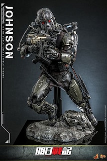Foto 3 | Figura Hot Toys Escala 1:6 Warriors Of Future: Commander Johnson