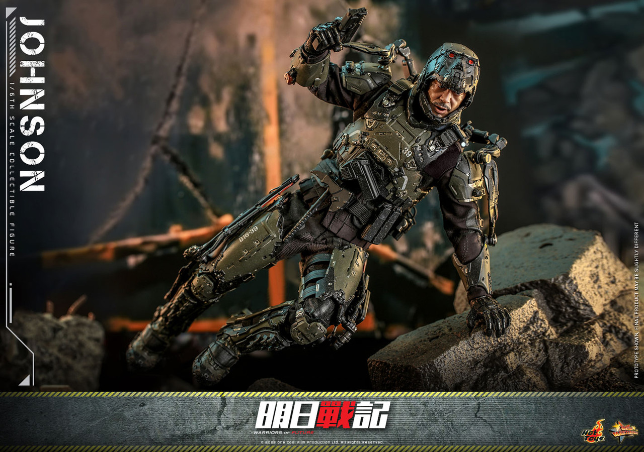 Foto 6 pulgar | Figura Hot Toys Escala 1:6 Warriors Of Future: Commander Johnson