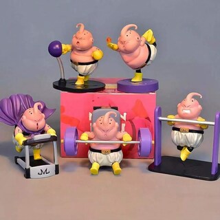 Foto 5 | Set 5 Figuras Majin Buu Fitness Anime Dragon Ball Z Boo