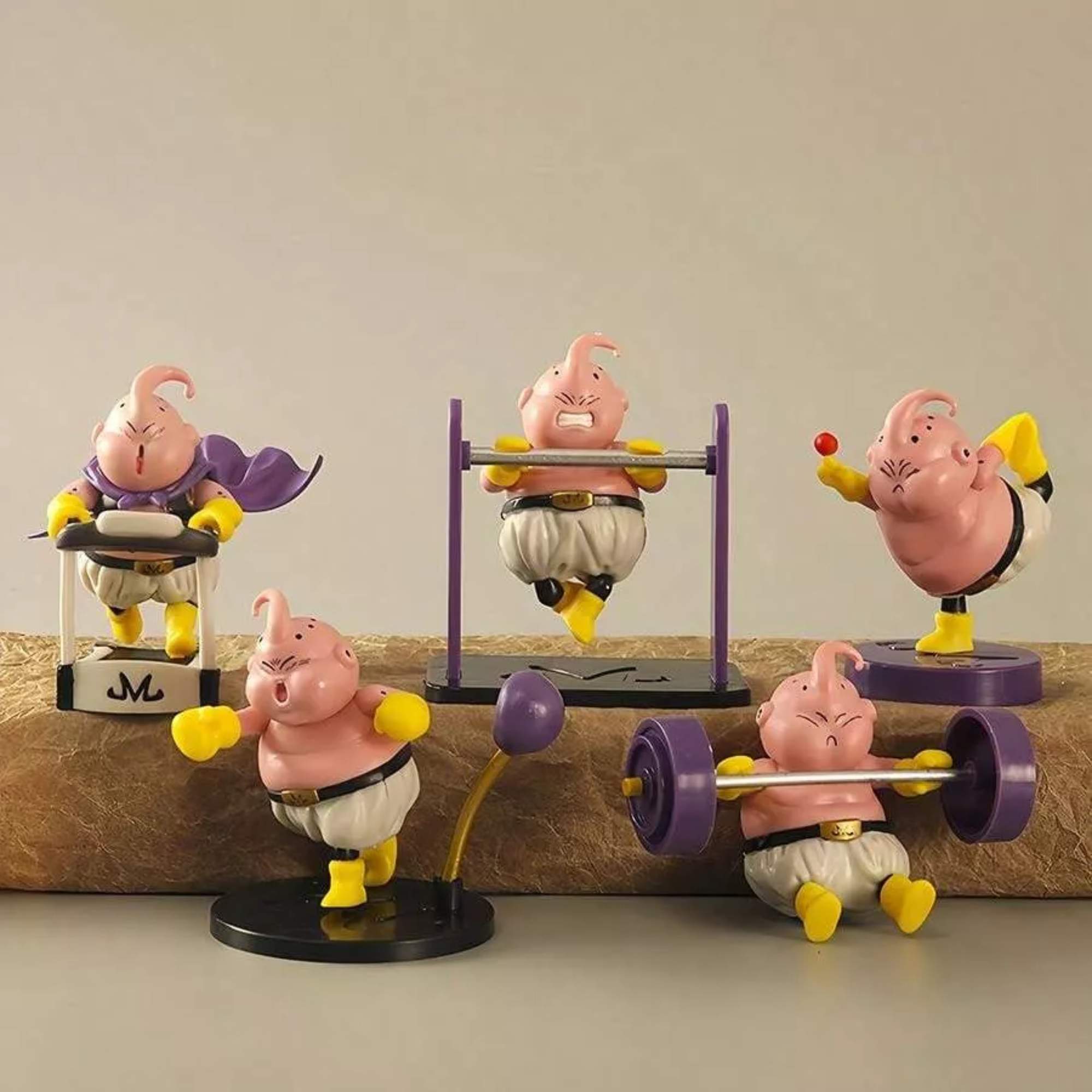 Foto 8 | Set 5 Figuras Majin Buu Fitness Anime Dragon Ball Z Boo