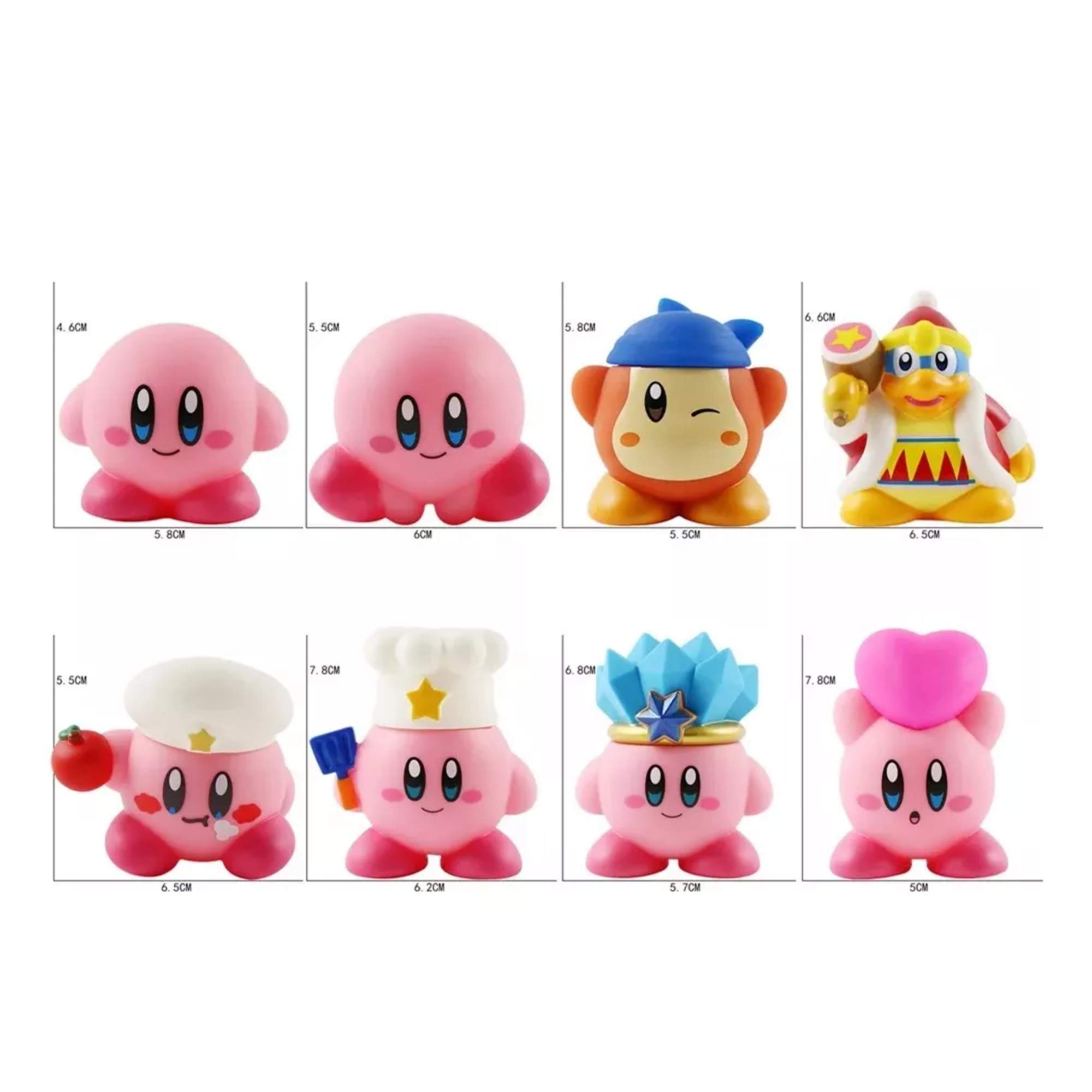 Foto 7 | Set 8 Figuras Star Kirby Fairy Mirror Labyrinth Doll Muñecos