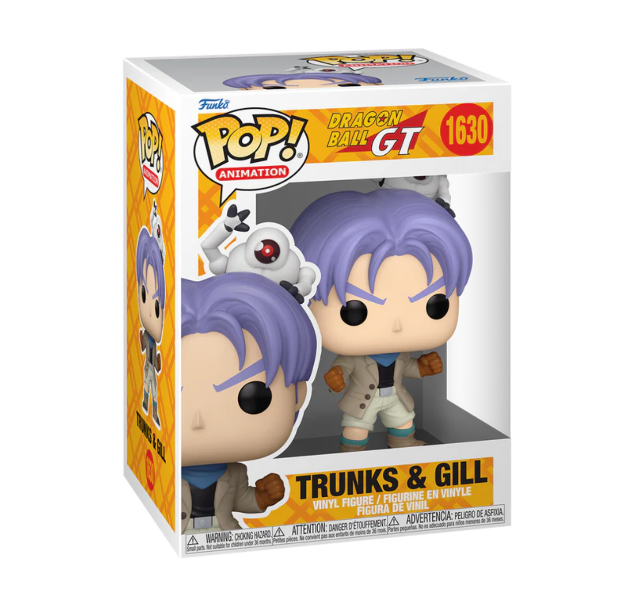 Figura Funko Pop! Dragon Ball Gt Trunks Con Giru #1630