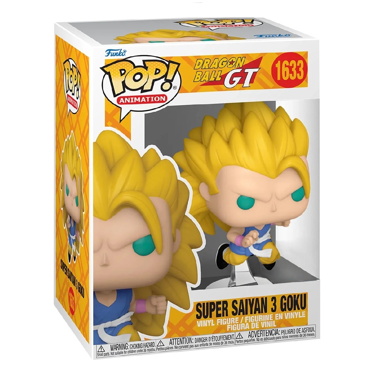 Funko Pop Dragon Ball Gt Goku Super Saiyan 3 #1633 Exclusivo