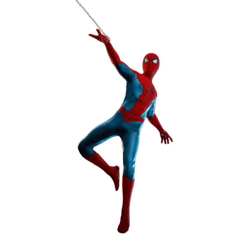 Figura Hot Toys Escala 1:6 Spider-man No Way Home: Spider-man (new Red And Blue Suit)