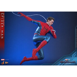 Foto 5 | Figura Hot Toys Escala 1:6 Spider-man No Way Home: Spider-man (new Red And Blue Suit)
