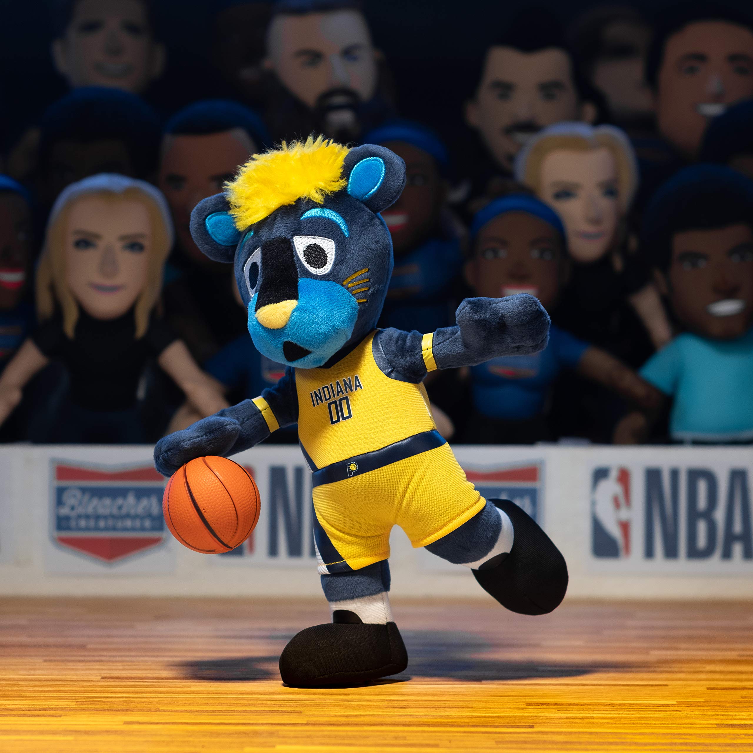 Foto 5 pulgar | Figura De Peluche Bleacher Creatures Indiana Pacers Boomer 25 Cm - Venta Internacional.