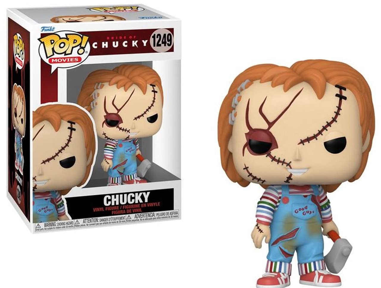 Foto 2 | Figura De Vinilo Funko Pop Bride Of Chucky Chucky De 9,5 Cm Con Caja - Venta Internacional.