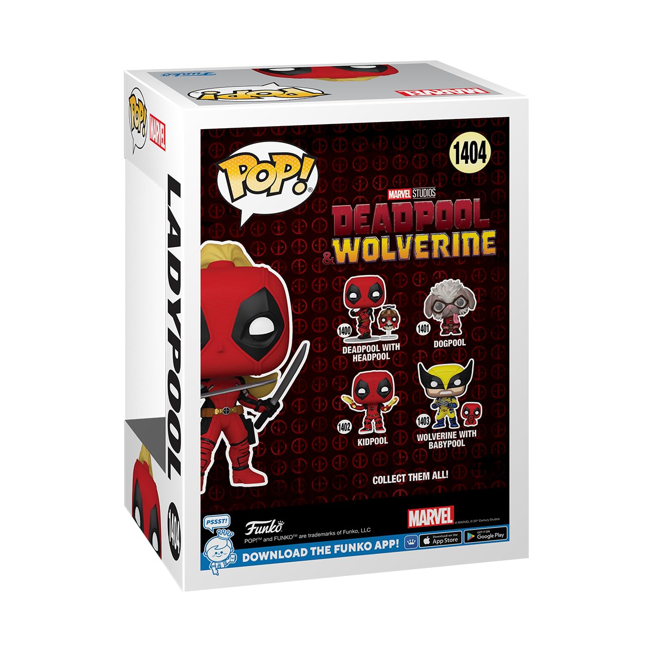 Foto 4 pulgar | Figura De Acción Funko Pop! Marvel Deadpool Y Wolverine Ladypool - Venta Internacional.