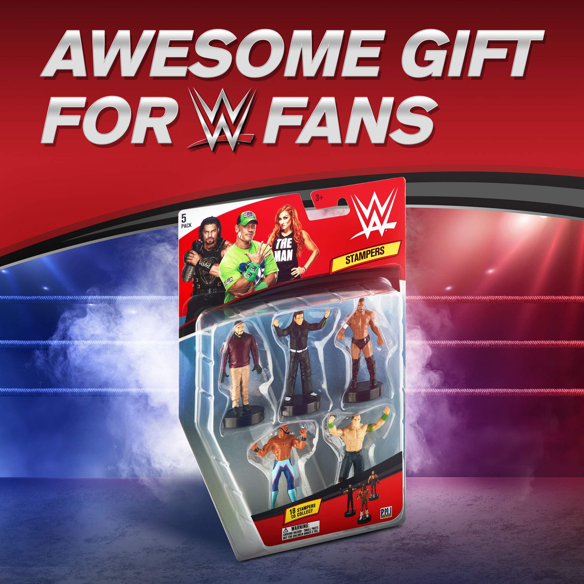Foto 4 pulgar | Set De Sellos P.m.i. Wwe Superstar Autoentintados Para Manualidades, 5 Unidades - Venta Internacional.