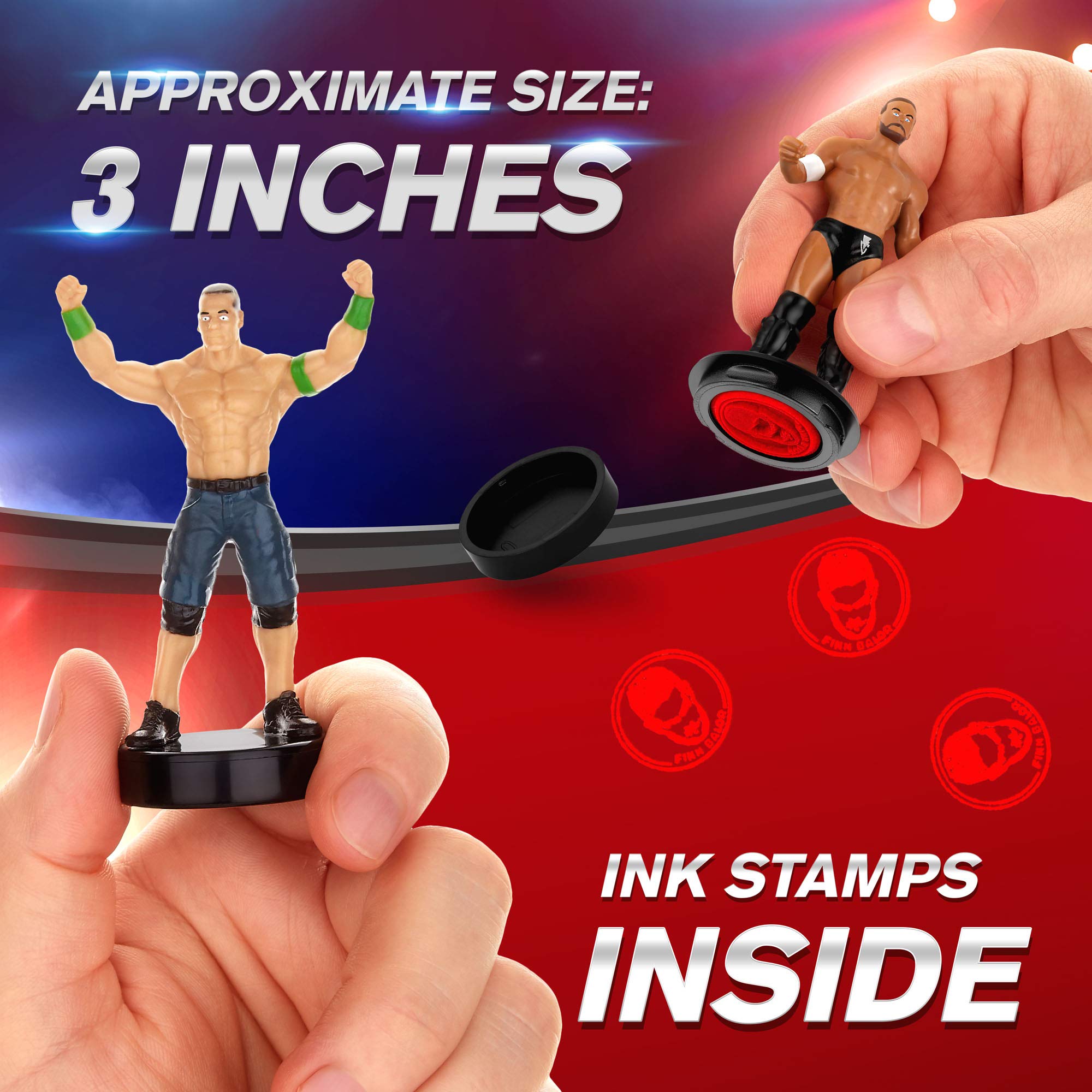 Foto 6 pulgar | Set De Sellos P.m.i. Wwe Superstar Autoentintados Para Manualidades, 5 Unidades - Venta Internacional.