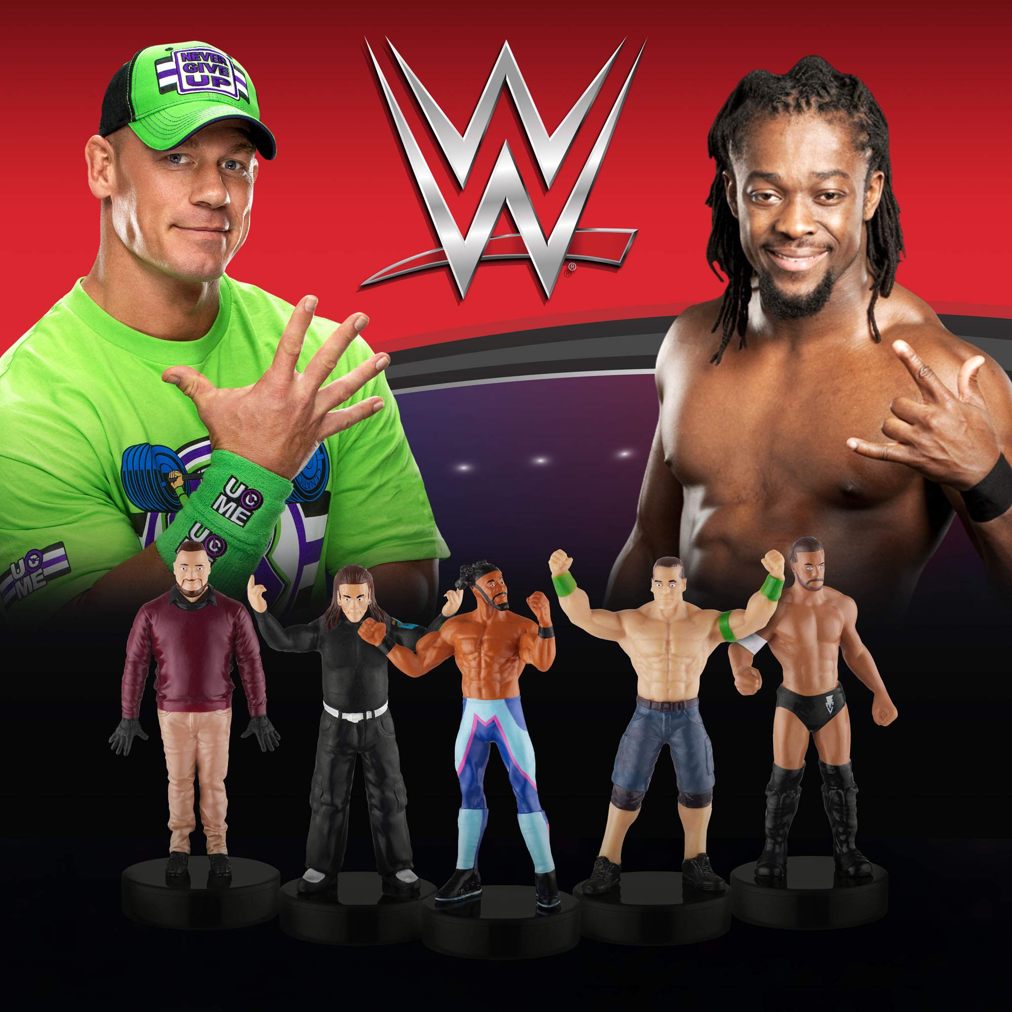 Foto 7 pulgar | Set De Sellos P.m.i. Wwe Superstar Autoentintados Para Manualidades, 5 Unidades - Venta Internacional.