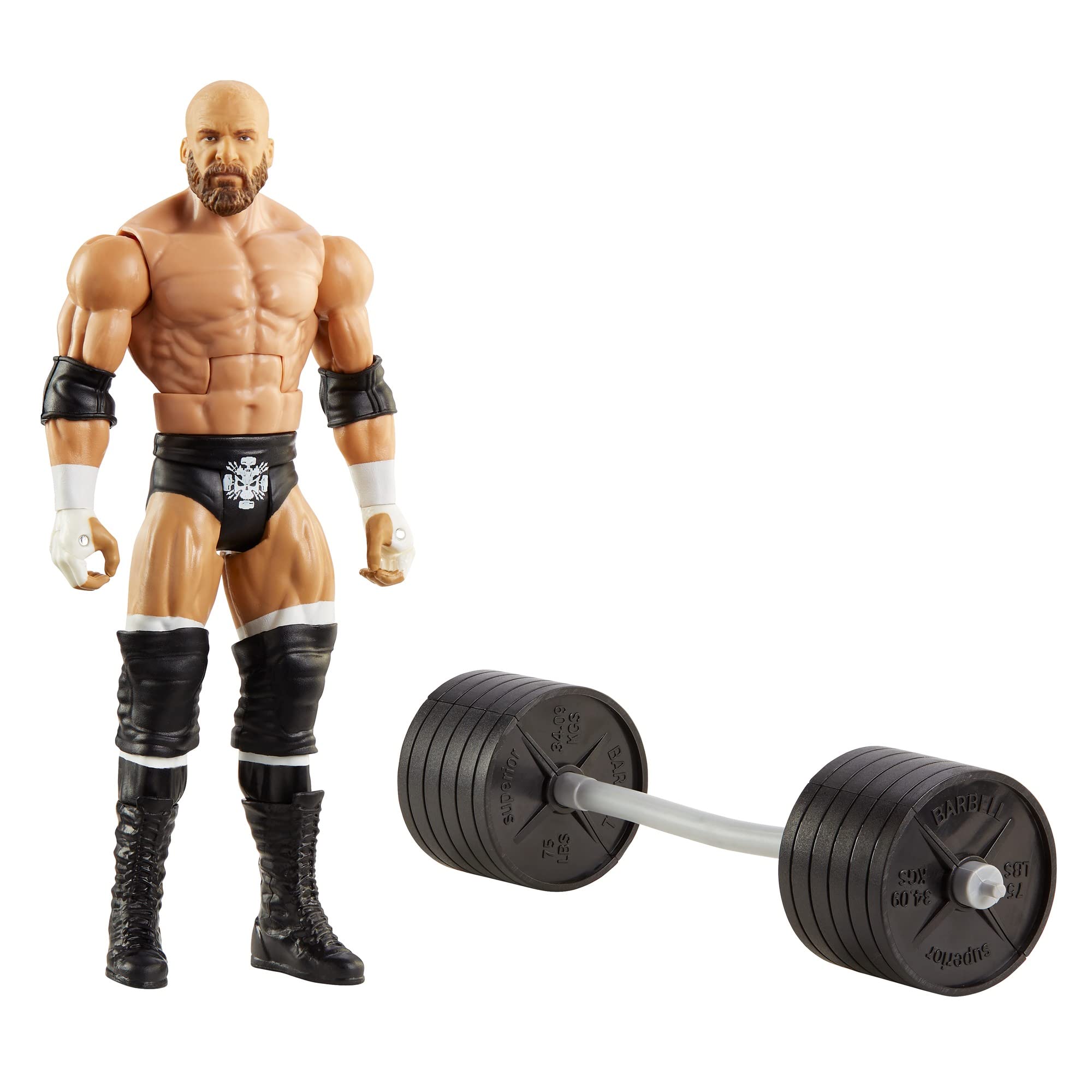 Foto 2 pulgar | Figura De Acción Wwe Wrekkin Triple H De 18 Cm Con Accesorios - Venta Internacional.