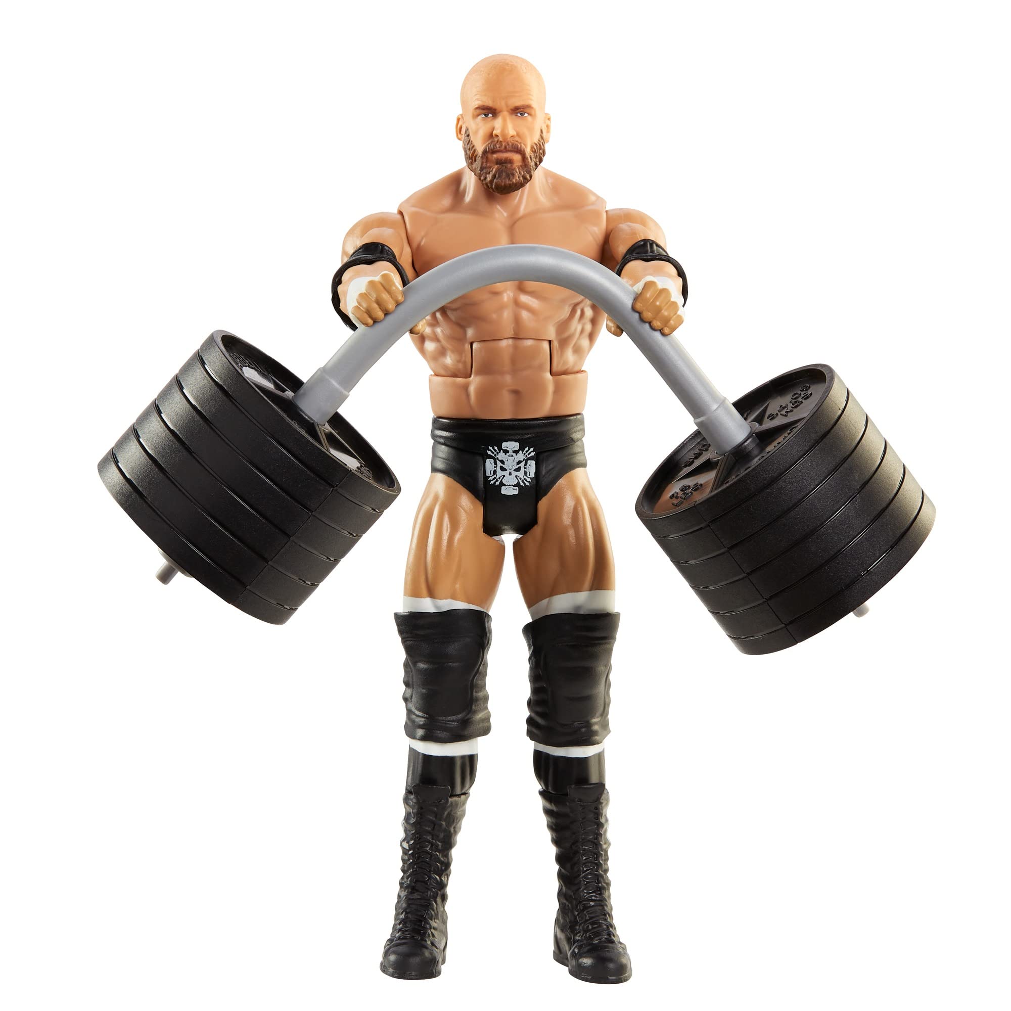 Foto 4 pulgar | Figura De Acción Wwe Wrekkin Triple H De 18 Cm Con Accesorios - Venta Internacional.