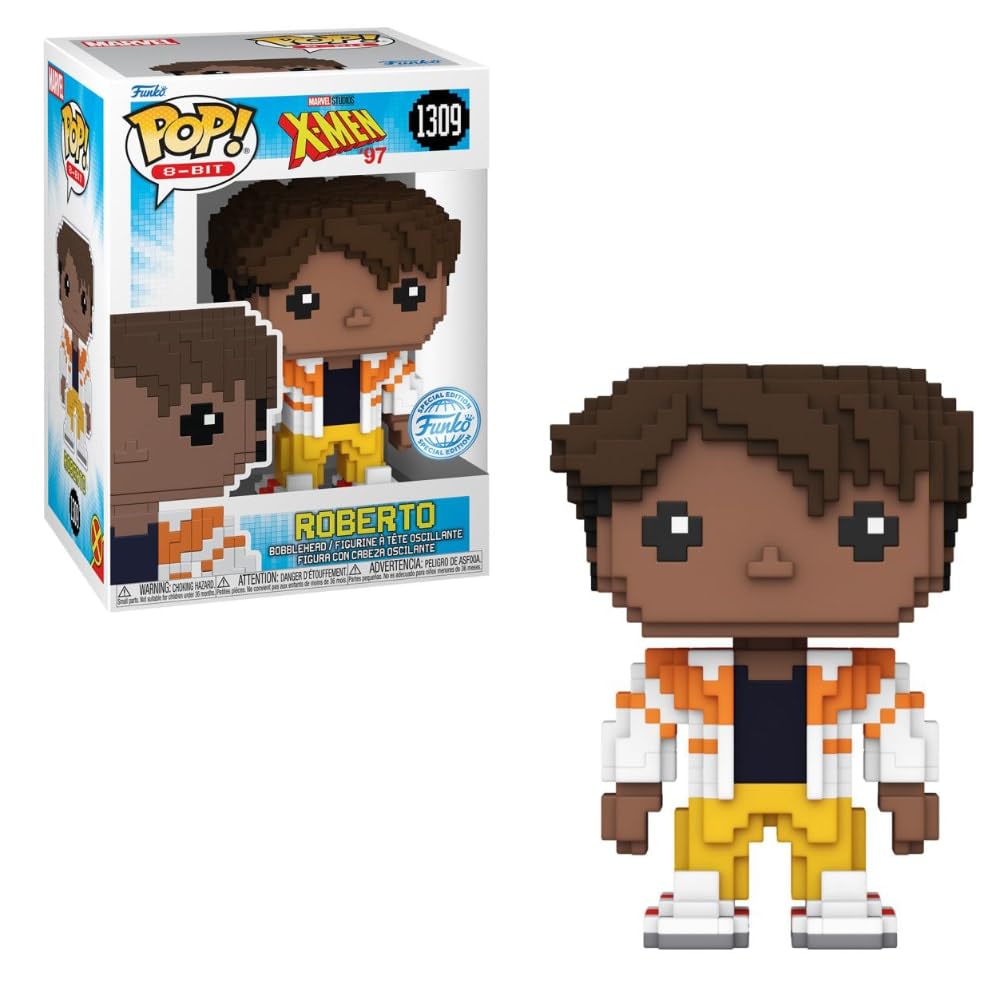 Figura De Acción Funko Pop! Roberto De Marvel X-men 97-8 Bits - Venta Internacional.