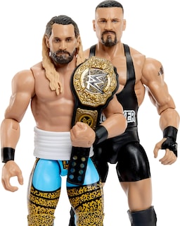 Foto 3 | Figura De Acción Mattel Wwe Main Event Showdown, Paquete De 2 Unidades - Venta Internacional.