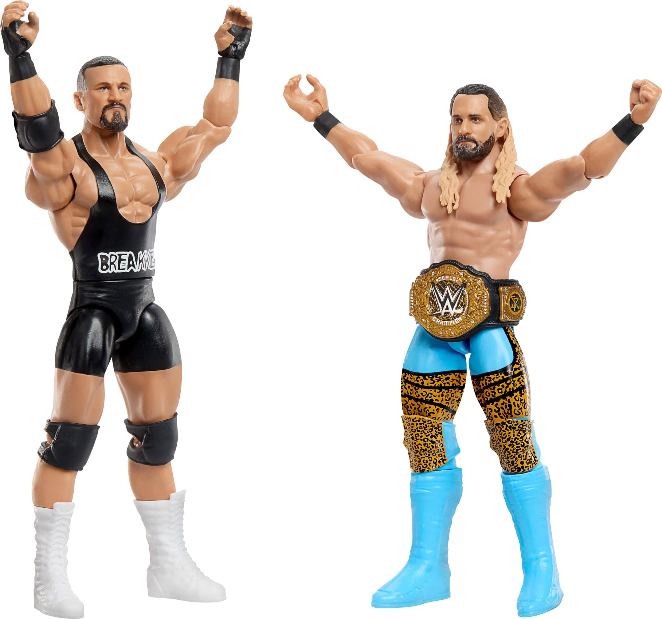 Foto 5 pulgar | Figura De Acción Mattel Wwe Main Event Showdown, Paquete De 2 Unidades - Venta Internacional.