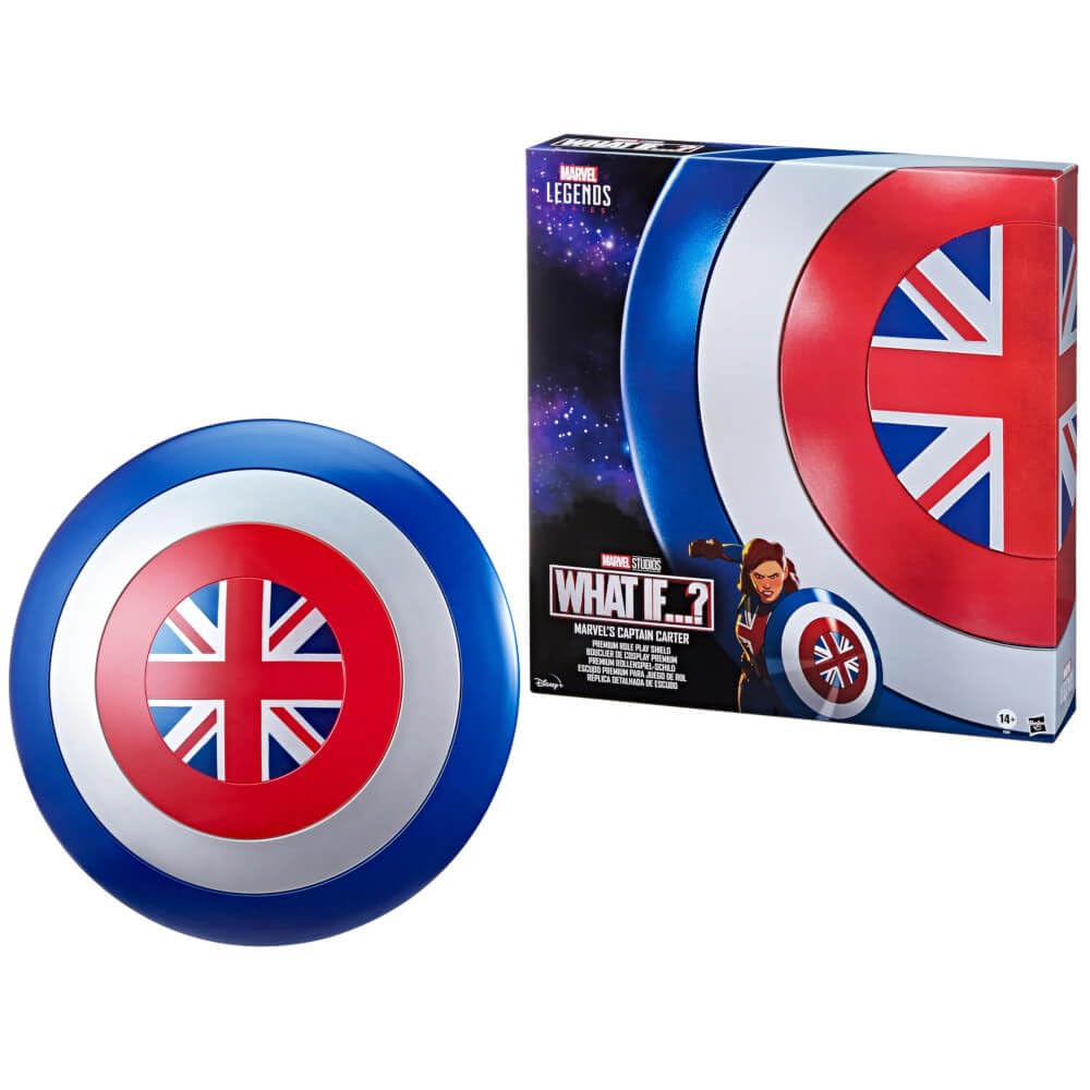 Foto 6 pulgar | Escudo De Rol Marvel Legends Capitán Carter Premium - Venta Internacional.