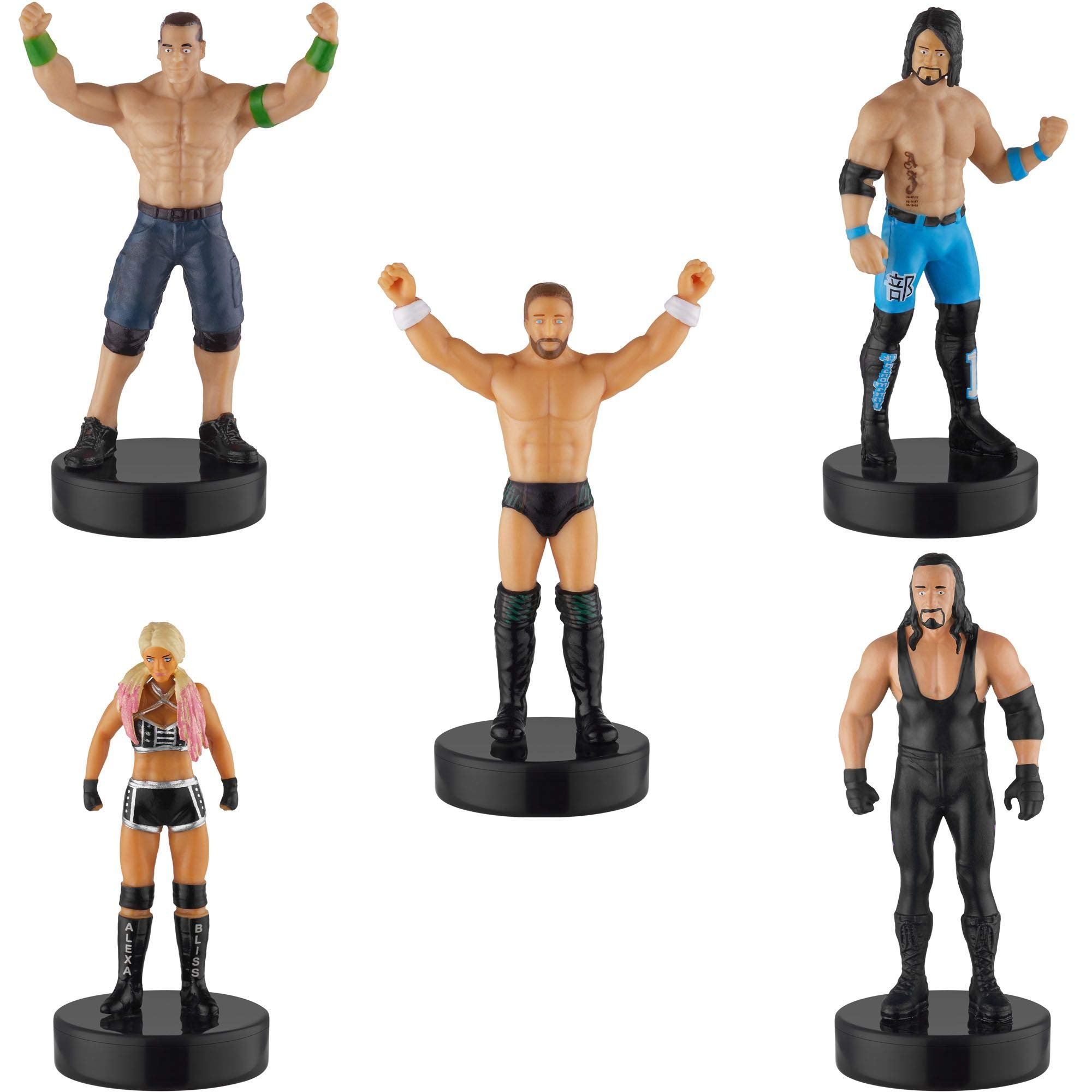 Foto 3 pulgar | Set De Sellos P.m.i. Wwe Superstar Stampers, Autoentintados, 6 Cm De Altura - Venta Internacional.