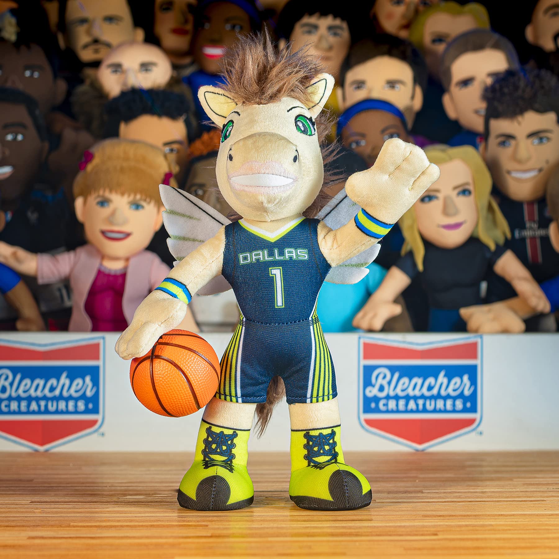 Foto 3 pulgar | Figura De Peluche Bleacher Creatures Dallas Wings Lightning 10 - Venta Internacional.