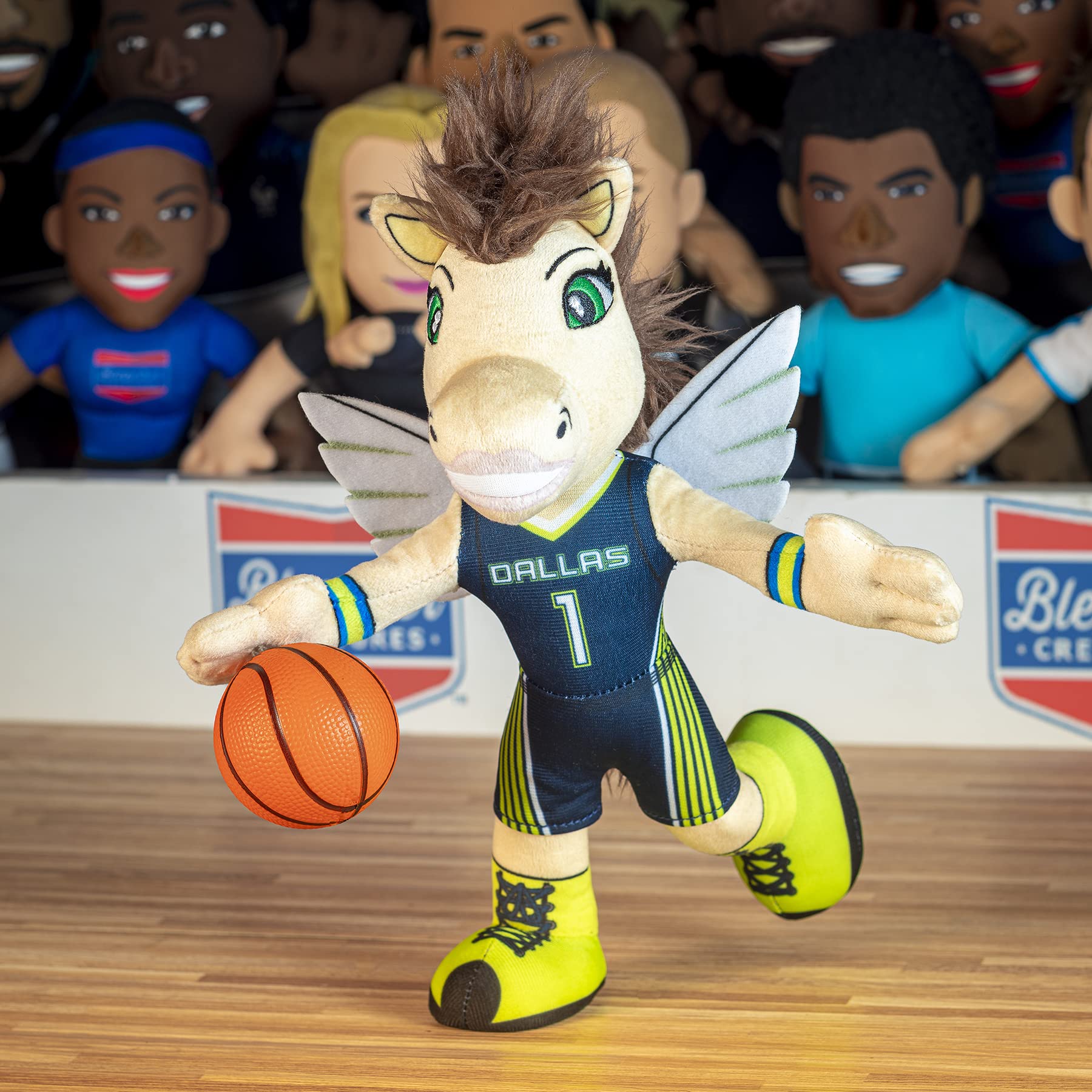 Foto 5 pulgar | Figura De Peluche Bleacher Creatures Dallas Wings Lightning 10 - Venta Internacional.