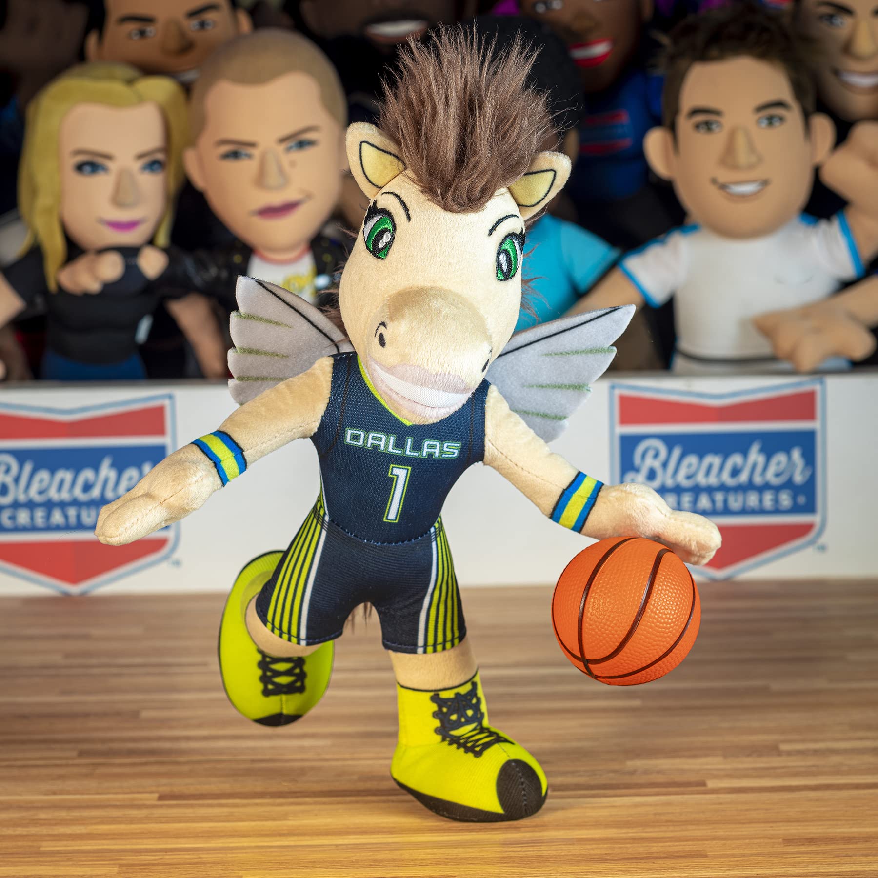Foto 7 pulgar | Figura De Peluche Bleacher Creatures Dallas Wings Lightning 10 - Venta Internacional.
