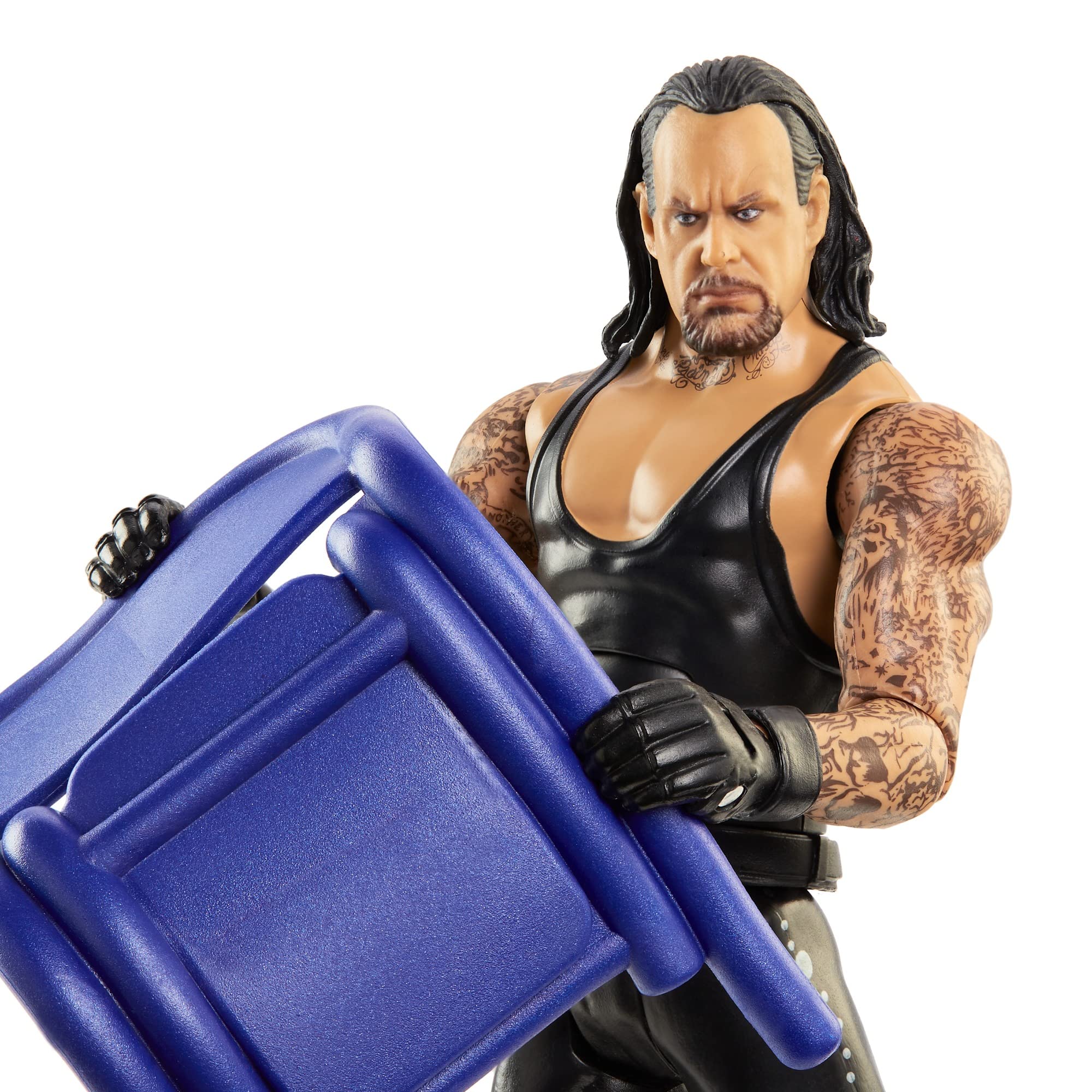 Foto 4 pulgar | Figura De Acción Wwe Wrekkin Undertaker Multicolor 18cm - Venta Internacional.