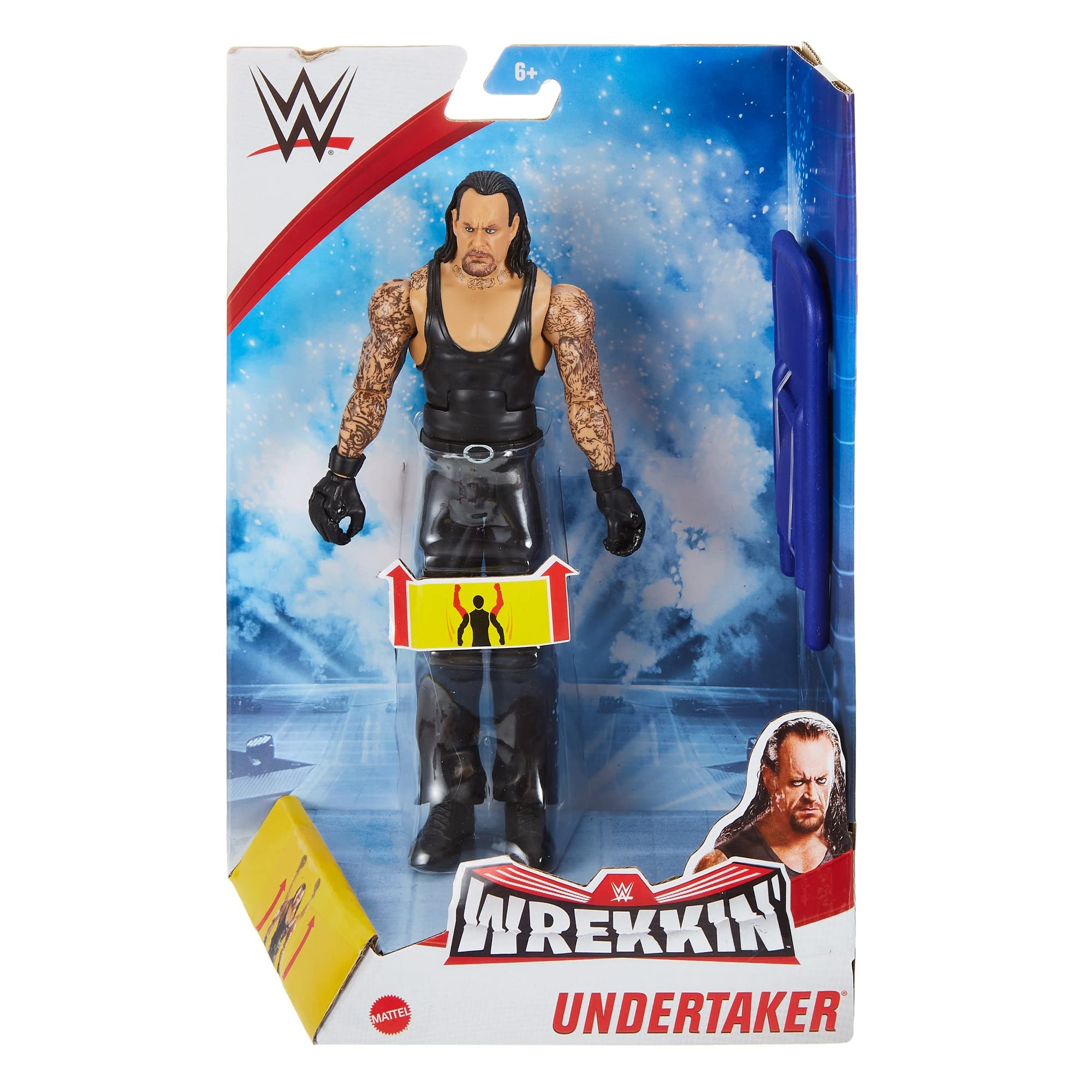 Foto 7 pulgar | Figura De Acción Wwe Wrekkin Undertaker Multicolor 18cm - Venta Internacional.