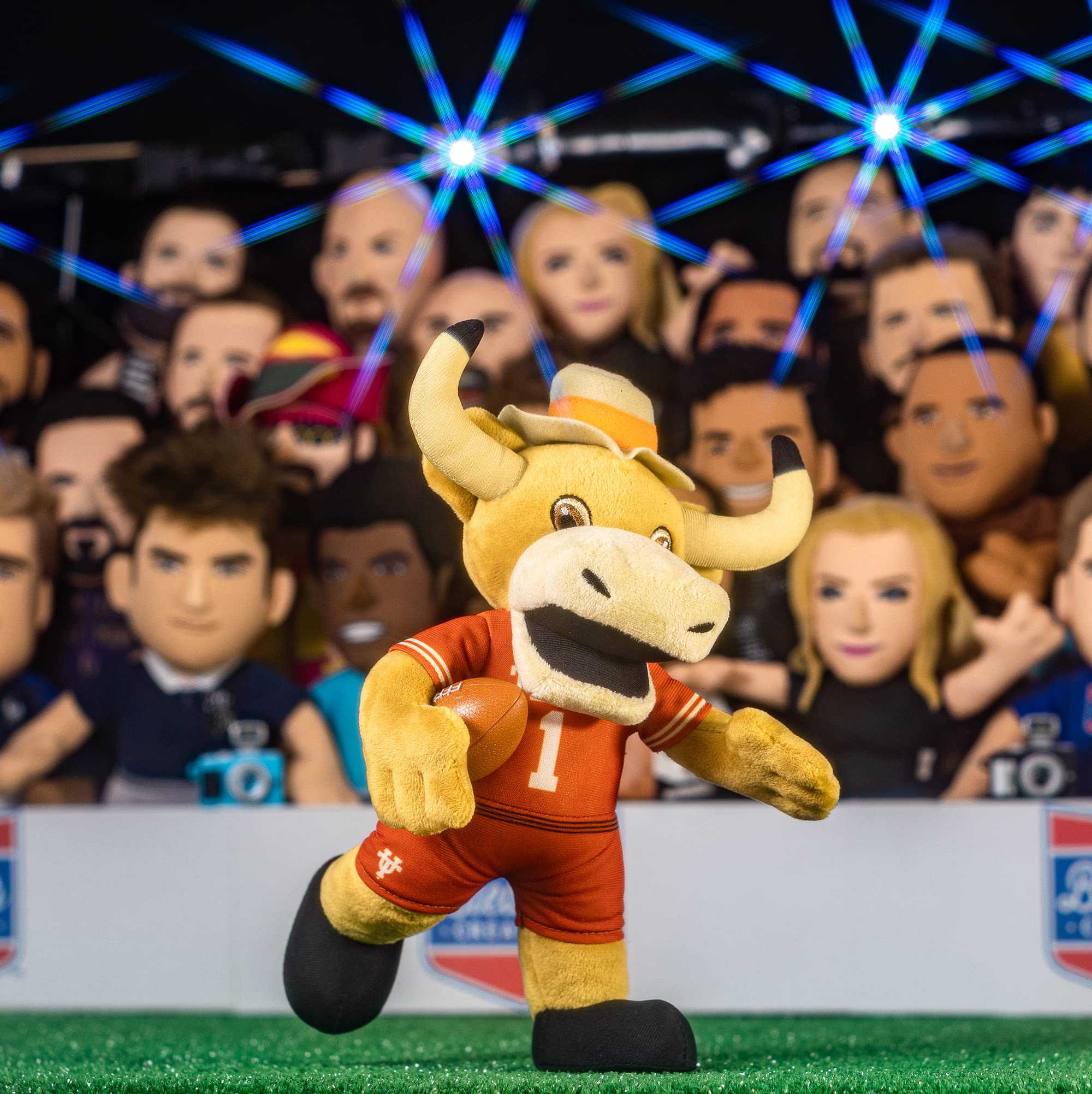 Foto 5 pulgar | Figura De Peluche Bleacher Creatures Texas Longhorns Hook 'em 10 - Venta Internacional.