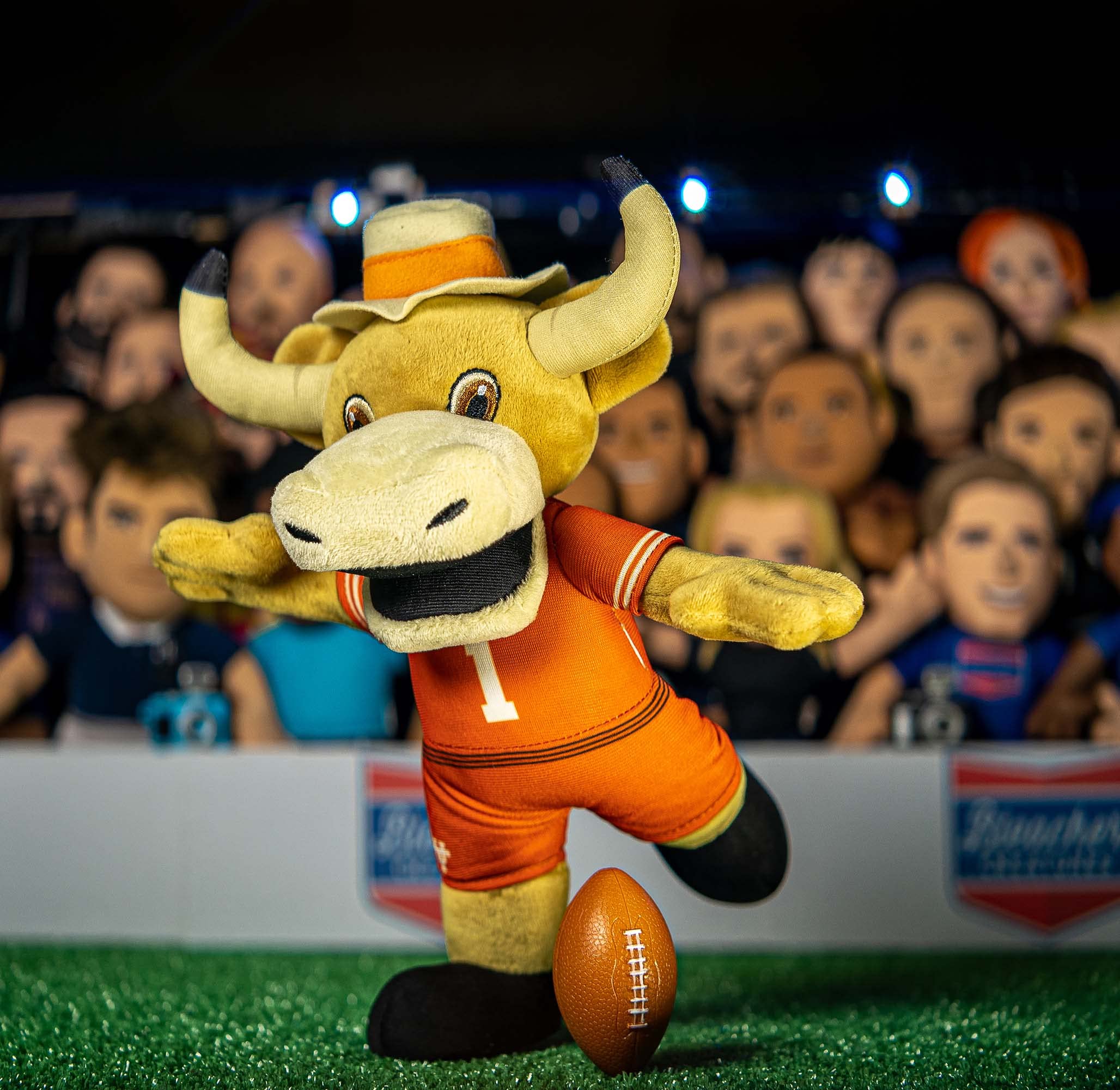 Foto 6 pulgar | Figura De Peluche Bleacher Creatures Texas Longhorns Hook 'em 10 - Venta Internacional.