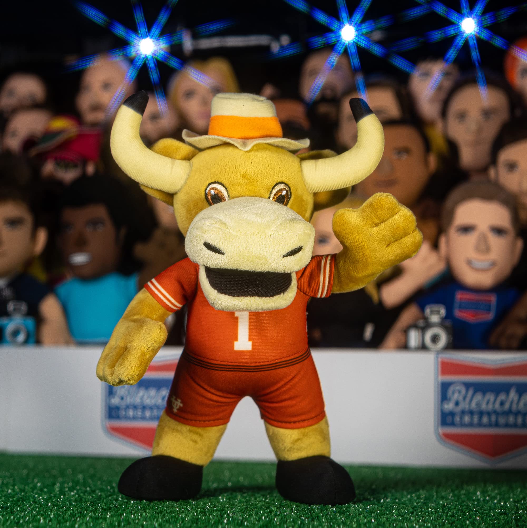 Foto 7 pulgar | Figura De Peluche Bleacher Creatures Texas Longhorns Hook 'em 10 - Venta Internacional.